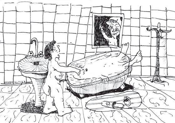 The Four Deaths. That morning... (illustration from the book "The Limonas Period")