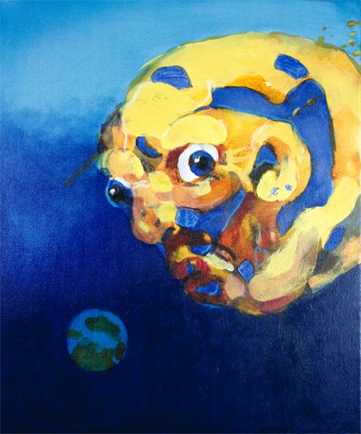 The Head Guarding the Planet