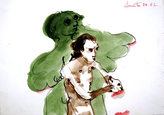 The Man with the Head of the Calf I