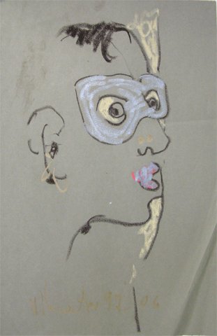 Portrait with Mask