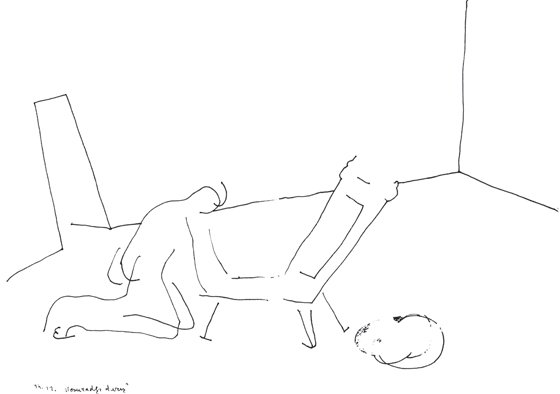 The One Who Failed to Find the Door (illustration from the book "The Limonas Period")