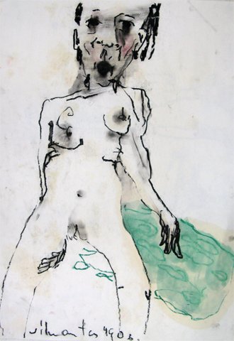 The Woman with the Green Rug
