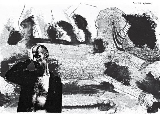 Tied Down Against His Will (illustration from the book "The Limonas Period")