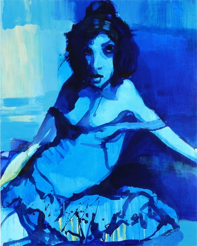 The Evening in the Blue Room