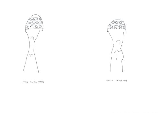 The Man Waiting for the Woman. The Woman Waiting for the Man (illustration from the book "The Limonas Period")