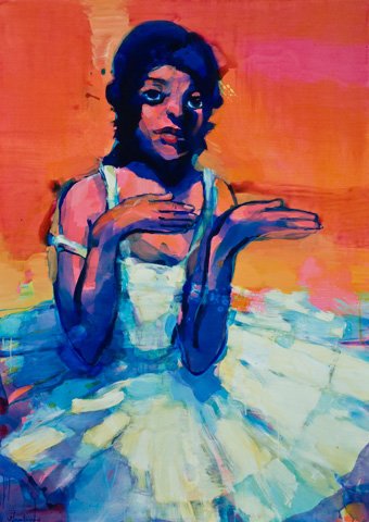The Dancer Showing Direction
