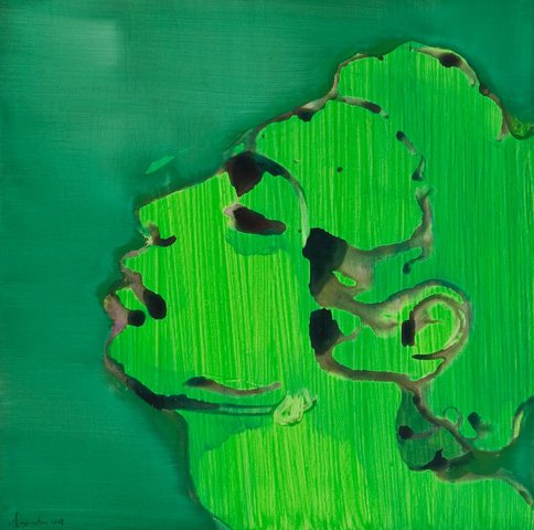 Green Side-view