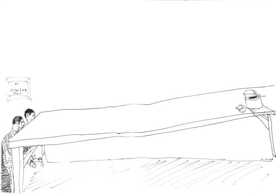 Two Hungry and Angry (illustration from the book "The Limonas Period")